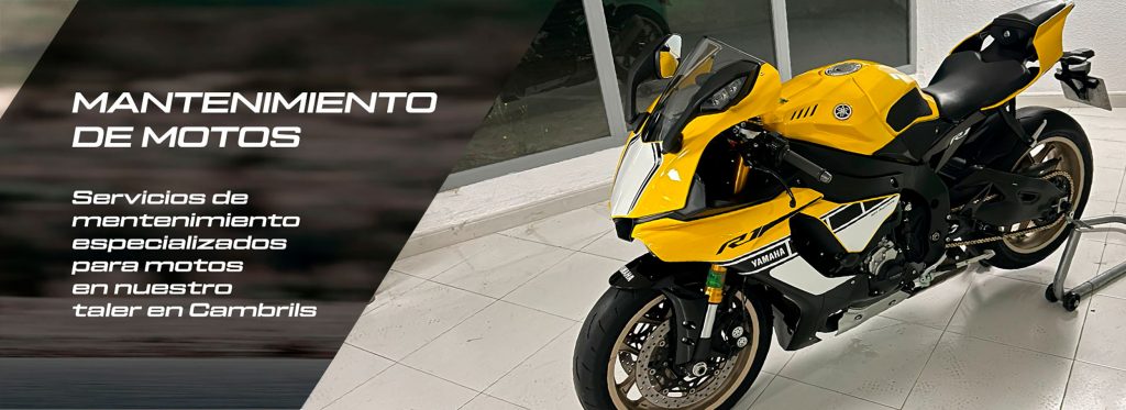 mntenimiento de motos en Cambrils