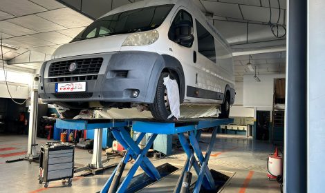 Reparación óxido furgoneta en Cambrils FIat Ducato Maxi Camper