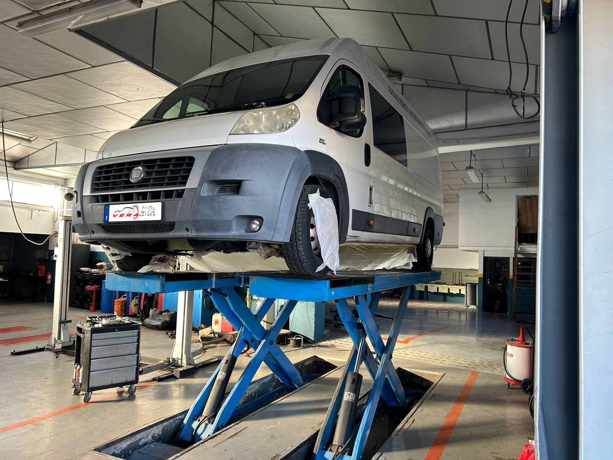 reparación óxido furgoneta en cambrils tarragona fiat ducato camper