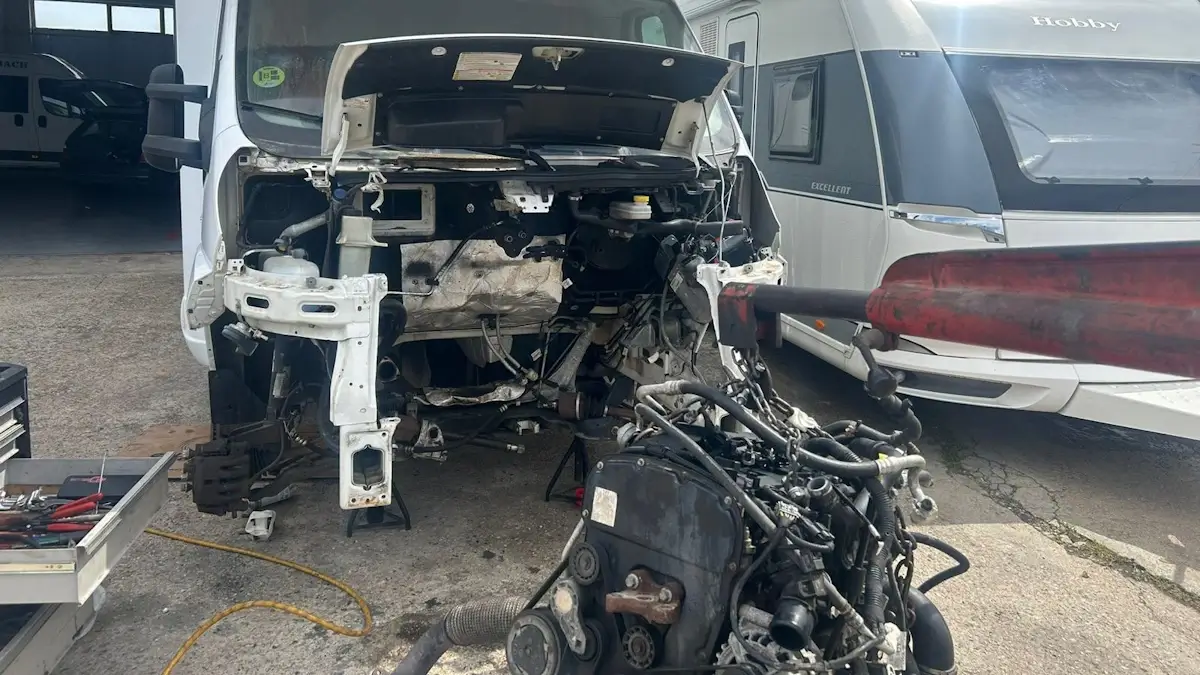 reconstruccion de turbo autocaravana cambrils vera motors 3