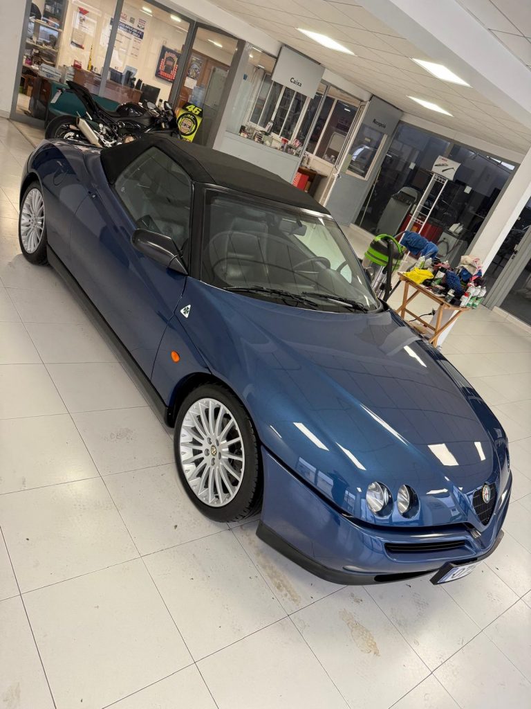 limpieza integral alfa romeo spider vera motors 2