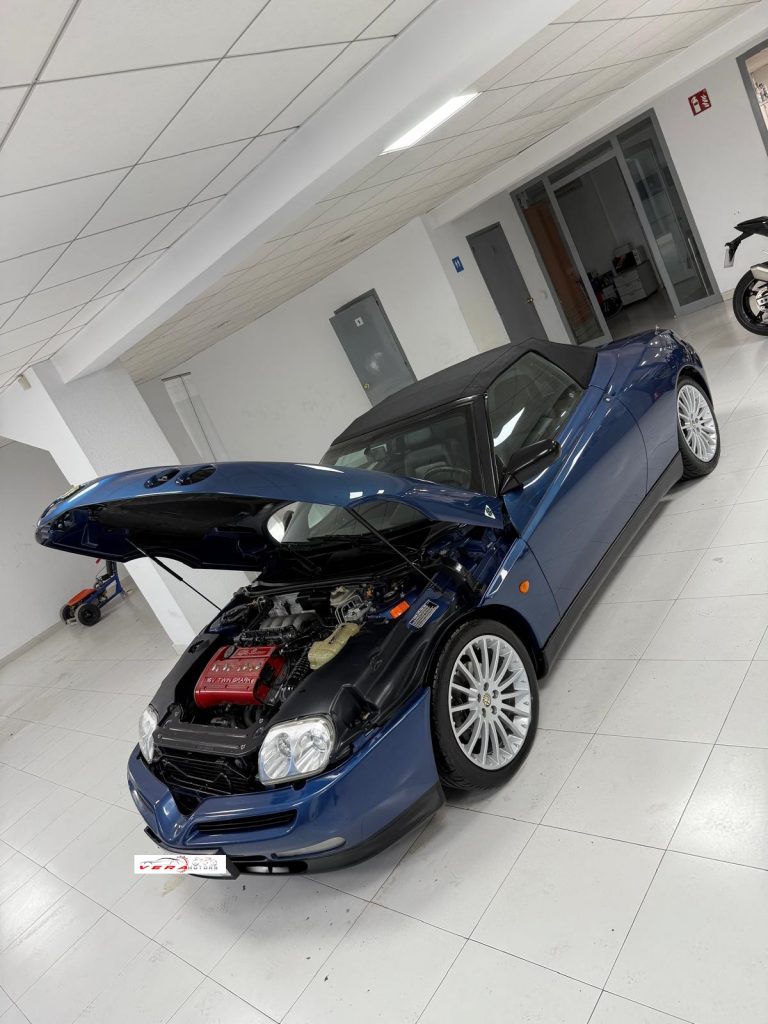 limpieza integral alfa romeo spider vera motors 5